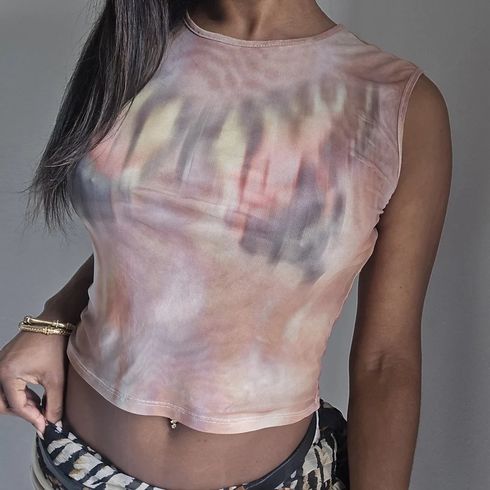 Mesh Abstract Top - Picture 2 of 5